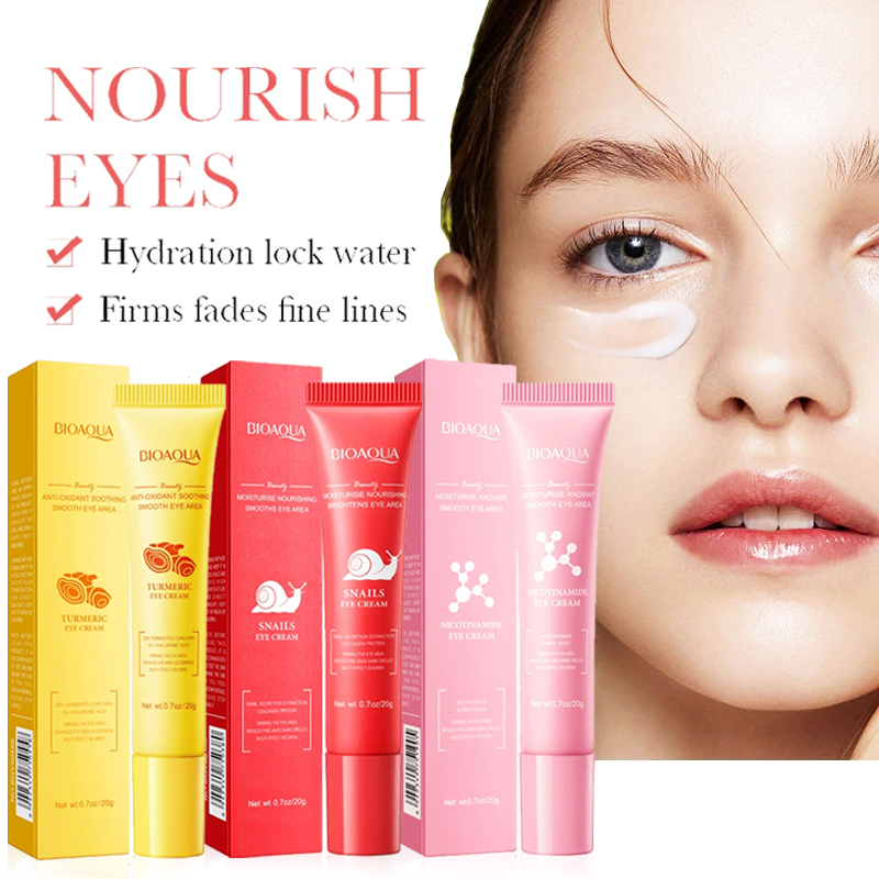 Snail Cream Gel - 1/3 ชิ้น BIOAQUA ขมิ้น นิโคตินาไมด์ สเนล