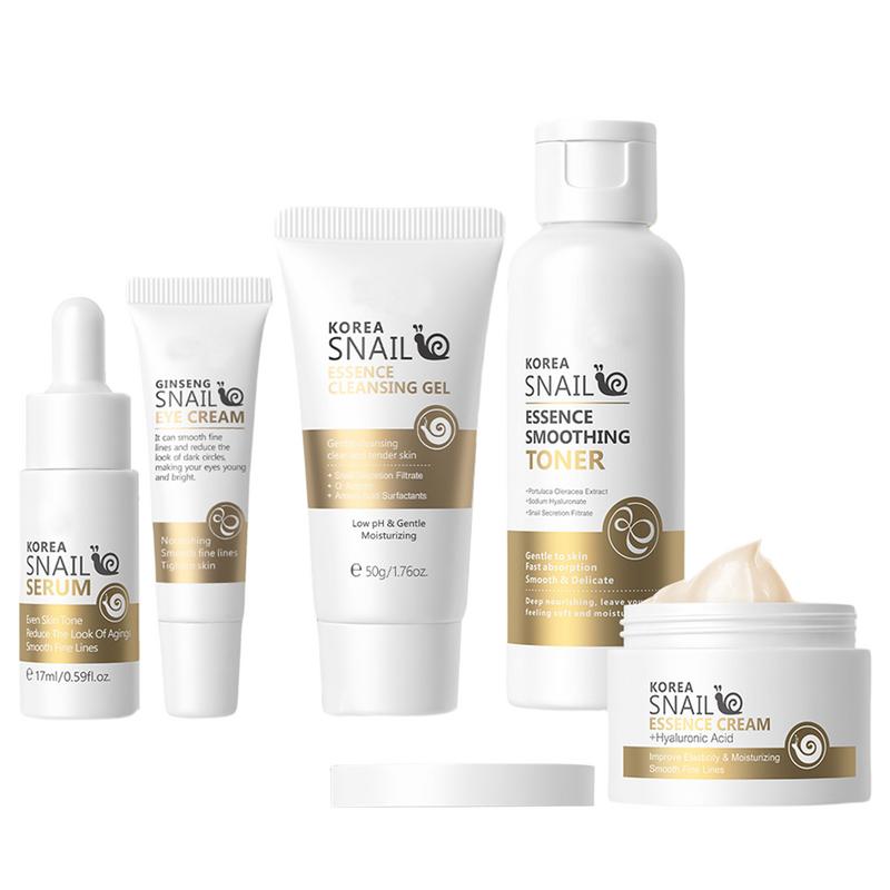 5 ชิ้น Snail Collagen Skin Car - Snail Cream Gel บทวิจารณ์และราคา