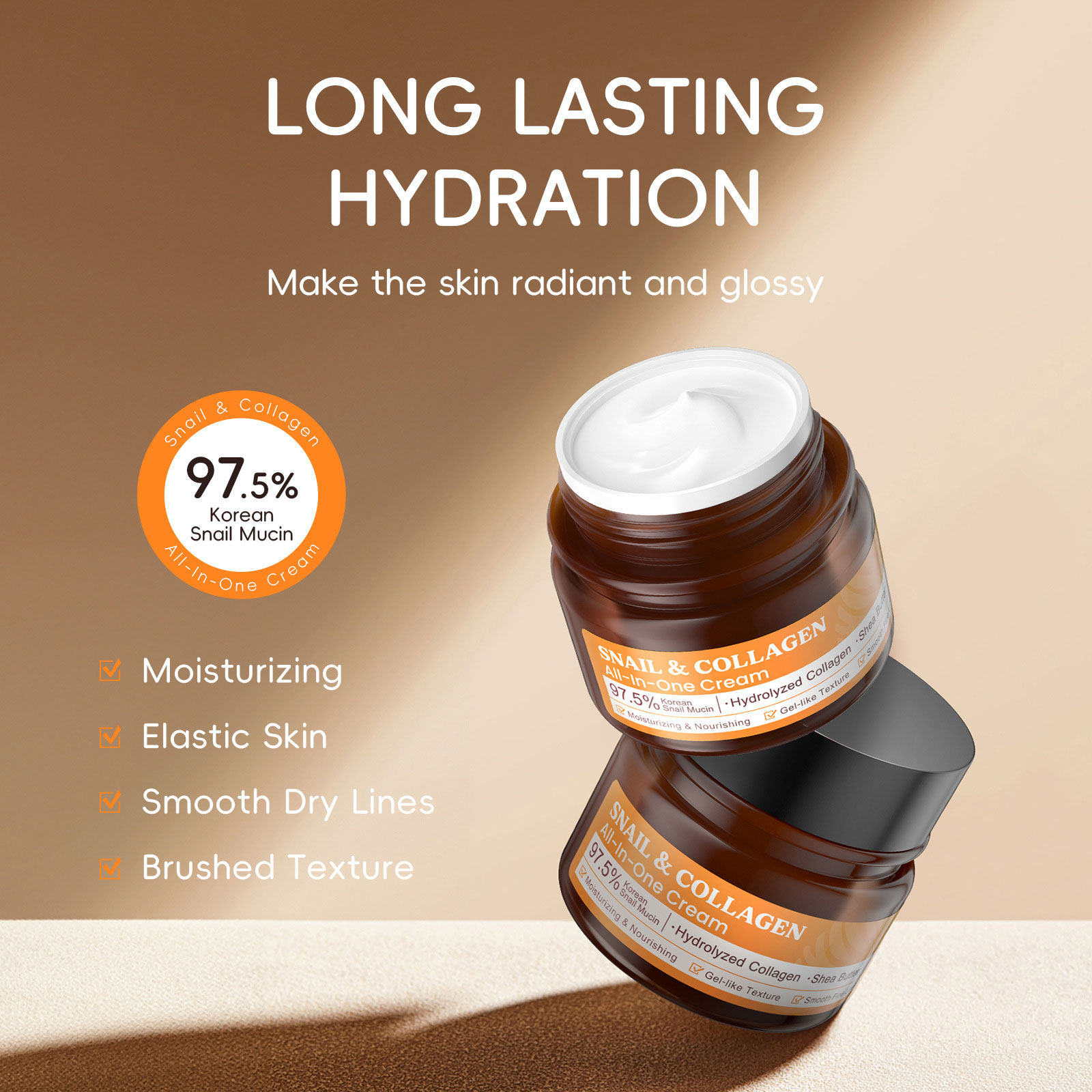 LAIKOU Snail Collagen Face Cre - Snail Cream Gel บทวิจารณ์และราคา