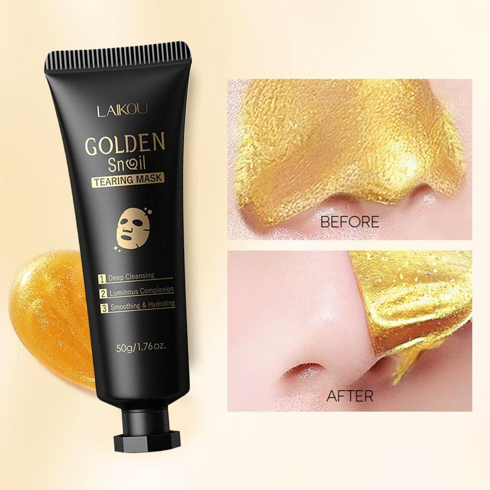 LAIKOU 24K โกลด์ สเนล ทีริง มา - Snail Cream Gel บทวิจารณ์และราคา