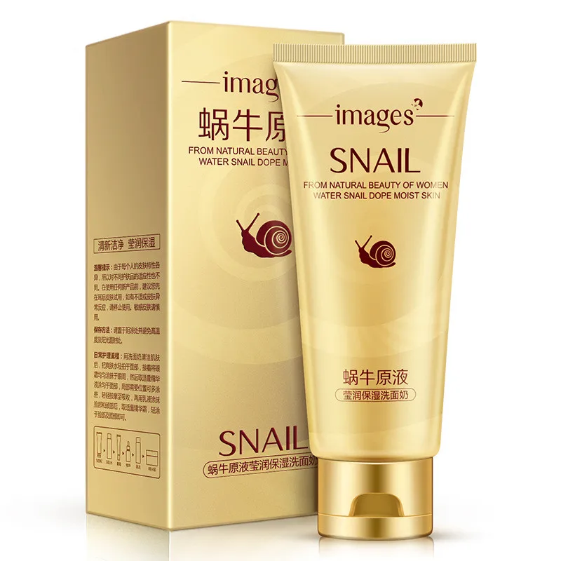 IMAGES Snail Essence คลีนซิ่งเ - Snail Cream Gel บทวิจารณ์และราคา