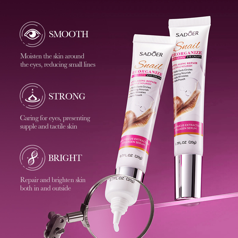 SAODER Snail Collagen Eye Crea - Snail Cream Gel บทวิจารณ์และราคา
